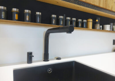 Wasserhahn QUOOKER Front schwarz | Wasserhahn mit Hitzfunktion | Wasserhahn mit Sprudelfunktion